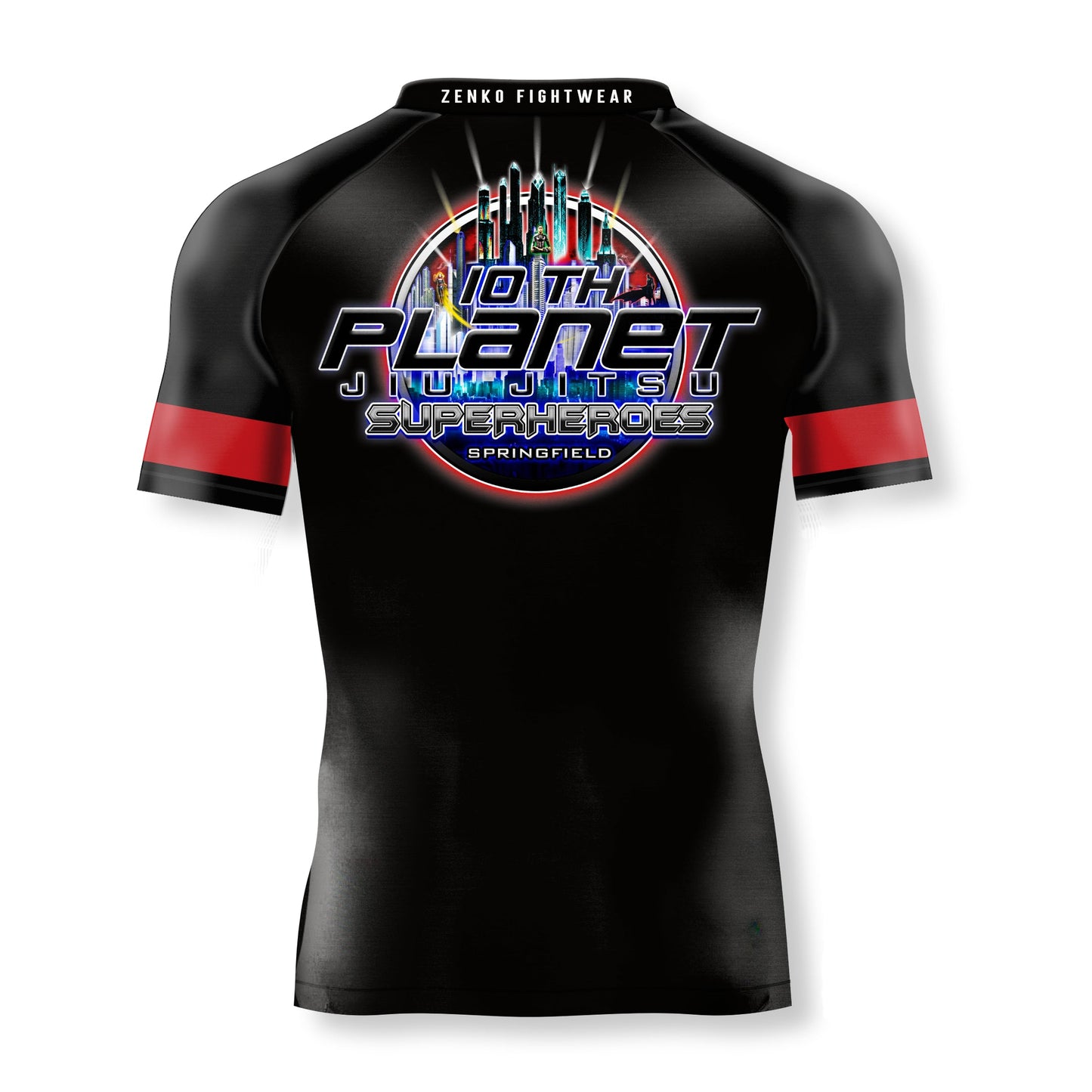 10th Planet Springfield Black Ranked Rashguard (Black)