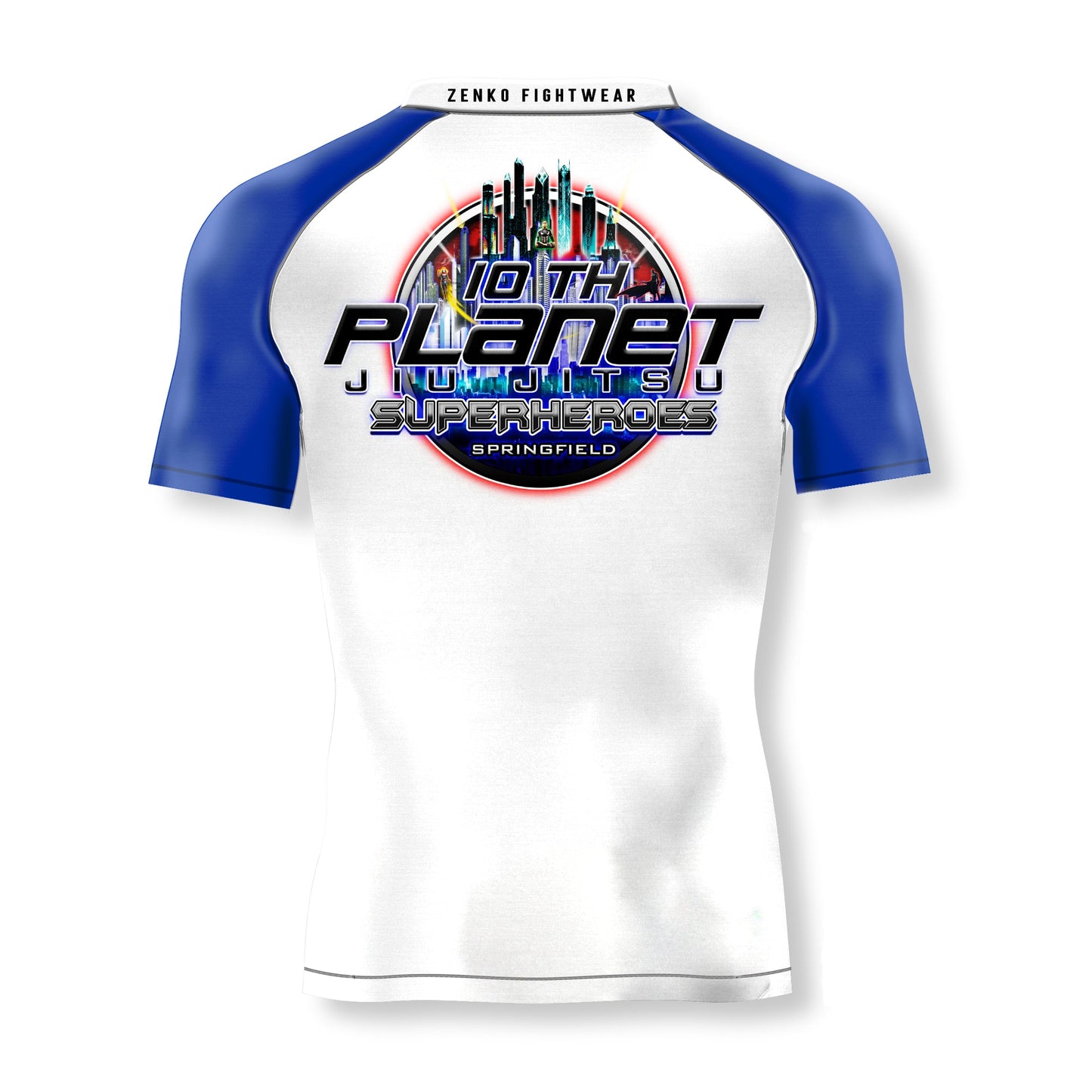 10th Planet Springfield Ranked Rashguard (Blue)