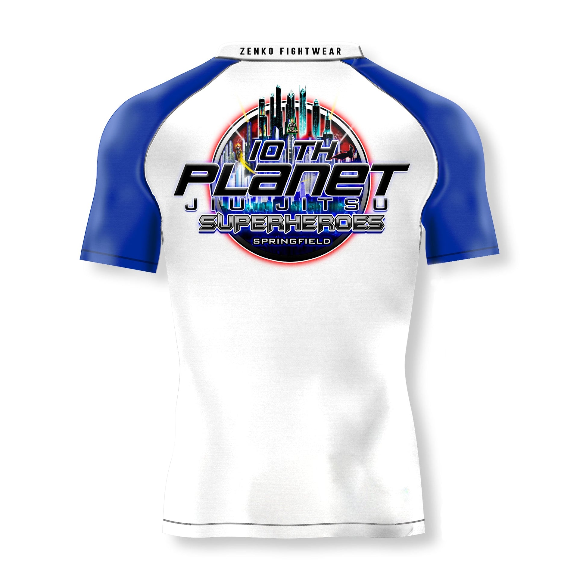 10th Planet Springfield Ranked Rashguard (Blue)