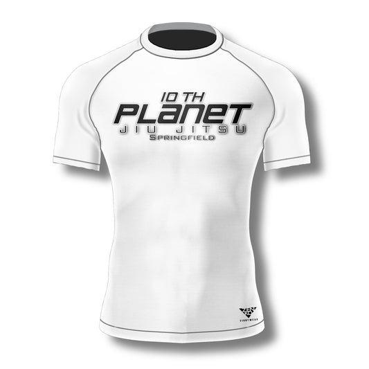 10th Planet Springfield Ranked Rashguard (White)