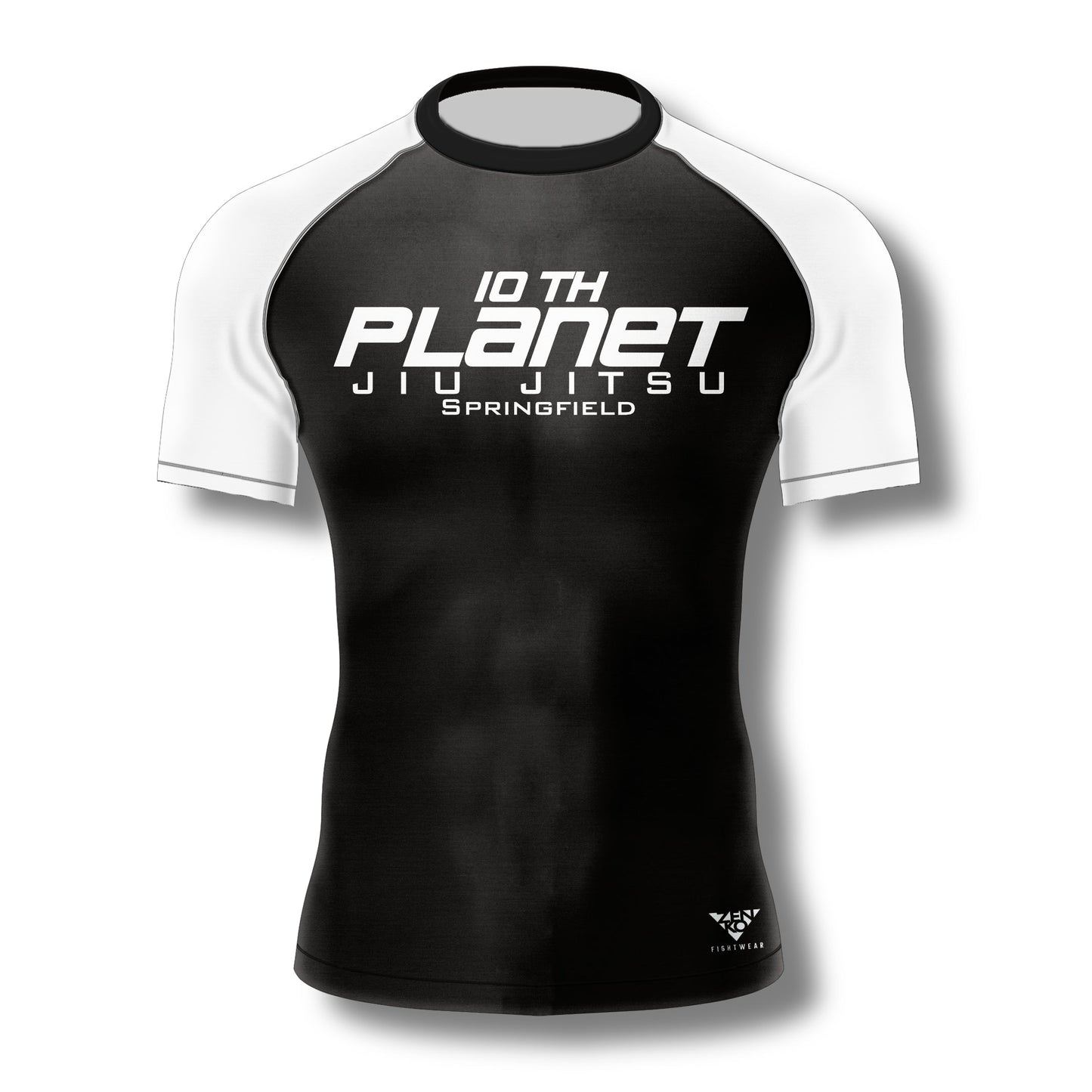 10th Planet Springfield White Ranked Rashguard (Black)