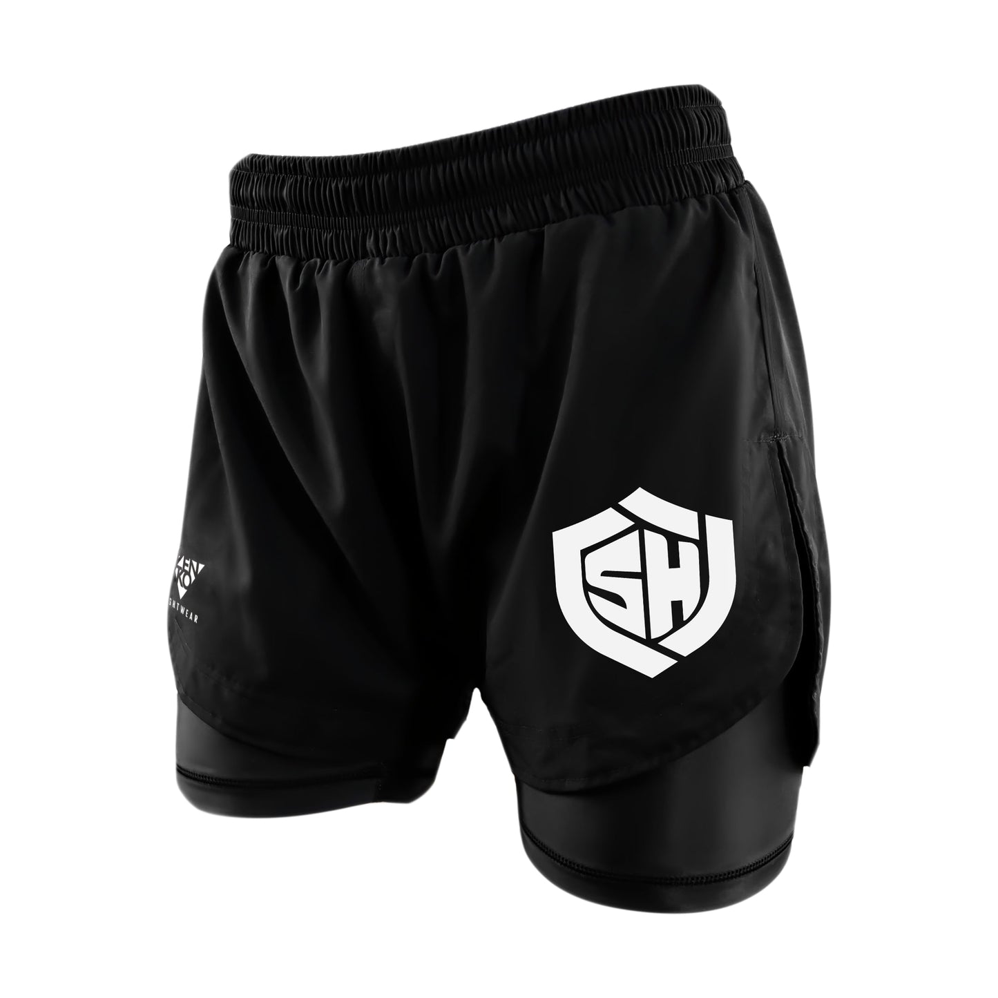 Superhero Jiu Jitsu Duo Shorts (Black)