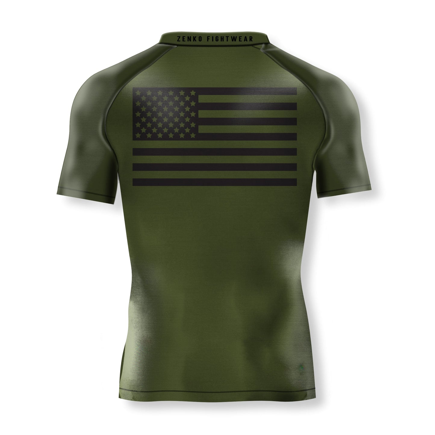 Superhero Jiu Jitsu Rashguard (OD Green)